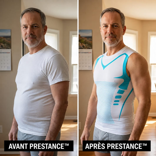 Débardeur Compressif Invisible Homme — PRESTANCE